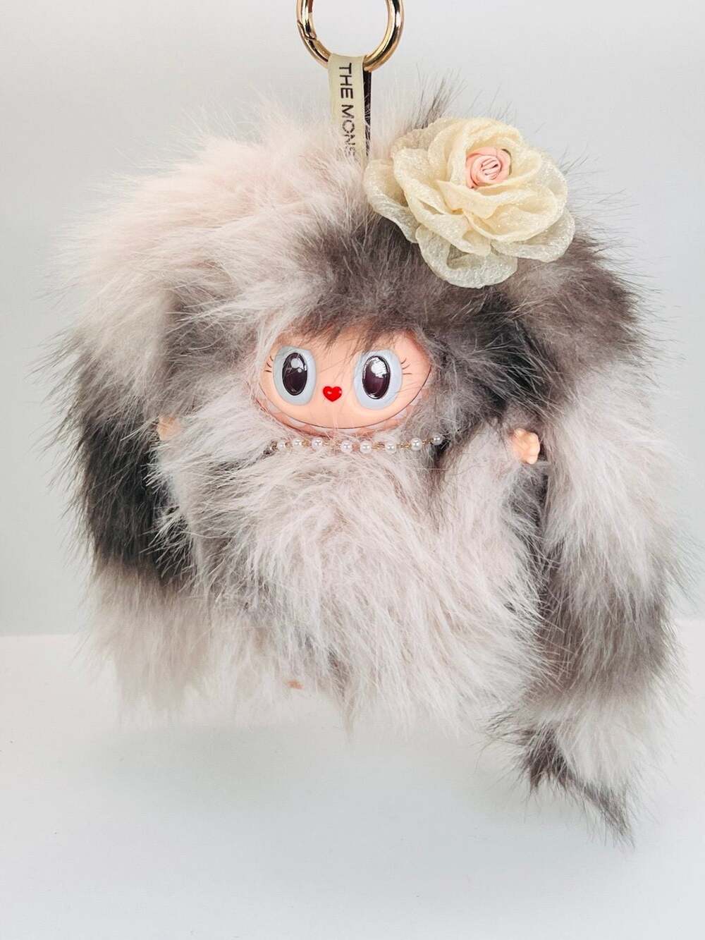 (11) Custom handmade high quality plush doll keychain